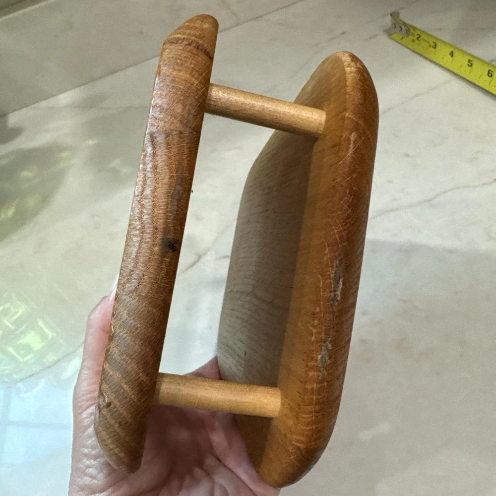 Hand made Solid Oak Wood Napkin Holder